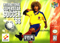 International Superstar Soccer 98 Nintendo 64  box art